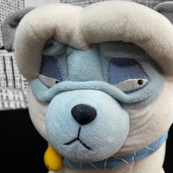 Vintage Disney Pocahontas PERCY The Pug Dog 12" Plush Stuffed Animal Toy White - Picture 16 of 16